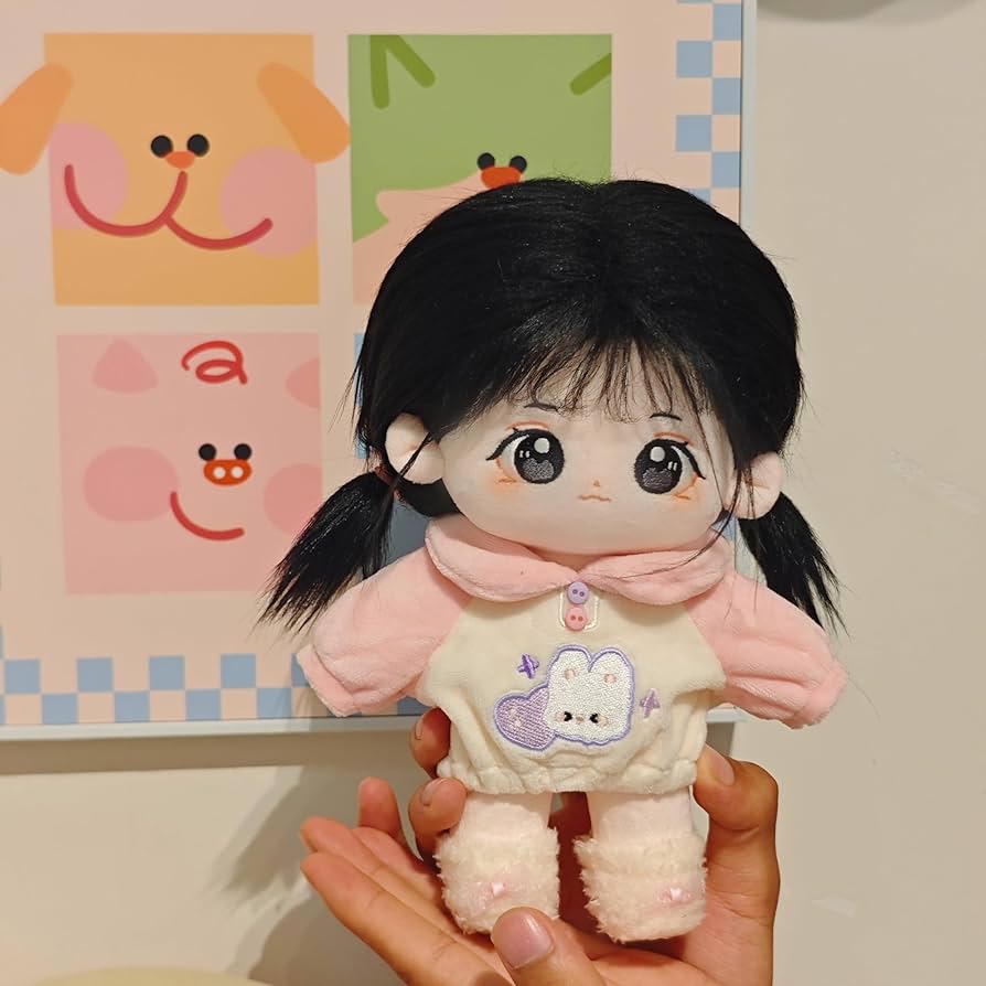 Amazon.com: CALEMBOU Plush Doll, 20cm Cute Cotton Doll with